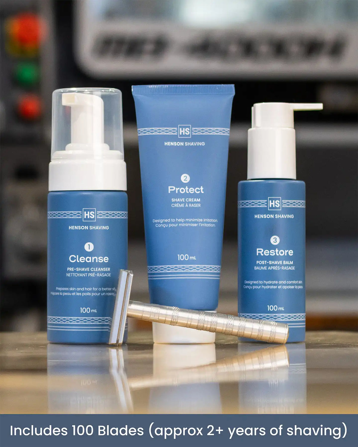 Henson Shave System in Aircraft Aluminum Main image