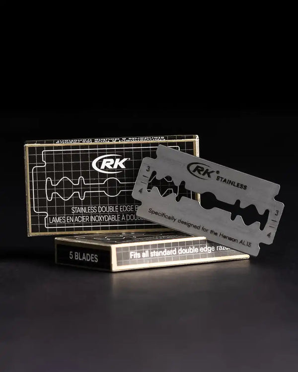 RK Shaving Stainless DE Razor Blades - 100pk